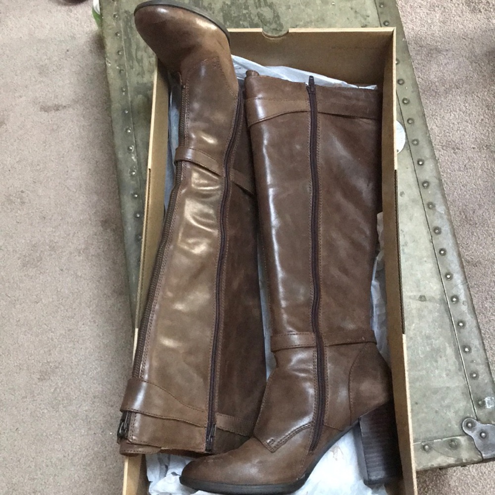 Born Gemini brown knee high boots
